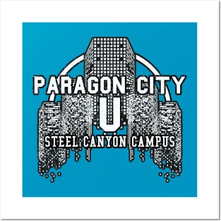 City of Heroes University - Steel Canyon Posters and Art